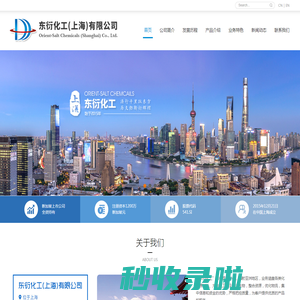 东衍化工（上海）有限公司--东衍化工|Orient-Salt Chemicals|化工原材料|大宗化工品及其衍生物