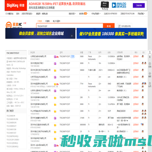TSC2007IYZGT现货分销商【买卖IC网】及TSC2007IYZGT价格表