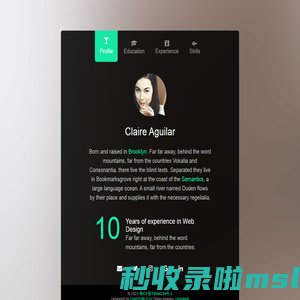 Personal — Free HTML5 Bootstrap Website Template by FreeHTML5.co