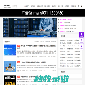 康维主机测评-网站SEO优化-国内外服务器资源发布平台