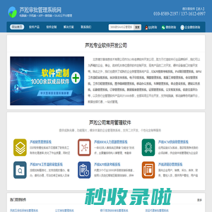 芦淞软件开发公司_芦淞审批管理系统定制_芦淞软件公司