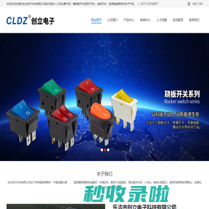 跷板开关(船形开关)_自锁开关_乐清市创立电子有限公司
