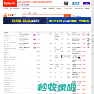 WC-930现货分销商【买卖IC网】及WC-930价格表