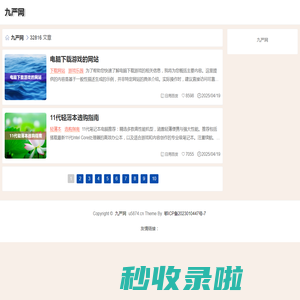 九严网