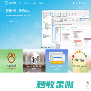 Navicat图形界面 | 功能全面的数据库管理工具