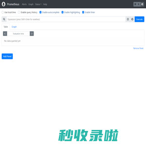 Prometheus Time Series Collection and Processing Server