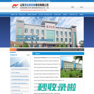 Chlorinated polyethylene（CPE）|Dimethy-5-Sulfoisophthalate Sodium Salt|Chlorinated polyvinyl chloride（CPVC）--Shandong Xuye New Materials Co.,Ltd.