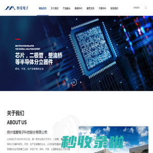 扬州恒爱电子科技股份有限公司_芯片,二极管,整流桥,半导体分立器件