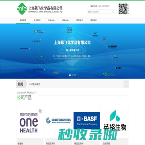 上海恩飞化学品有限公司