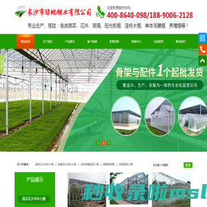 湖南温室大棚建设-湖南智能大棚-长沙蔬菜大棚厂-长沙市绿地棚业有限公司