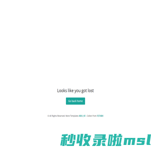 404 Page by FreeHTML5.co